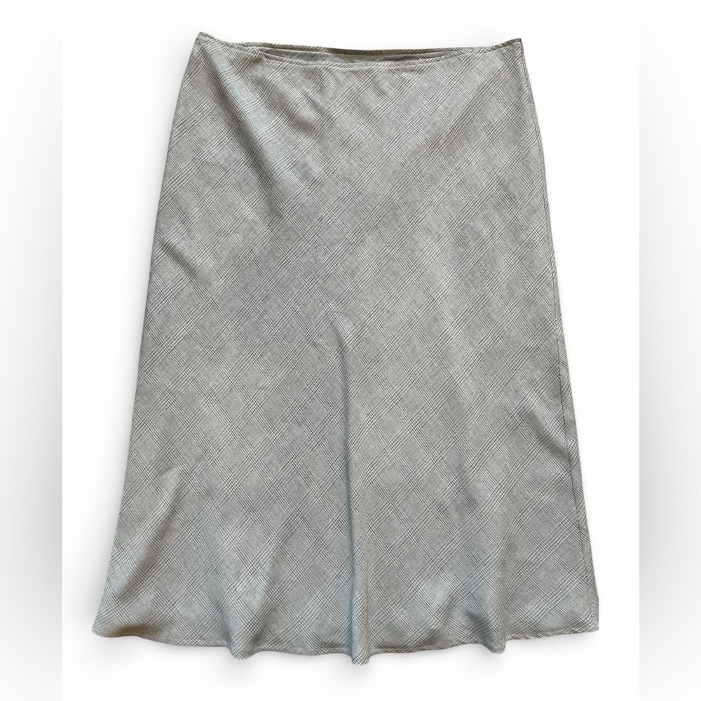 Additionelle Blue Gray Maxi Skirt